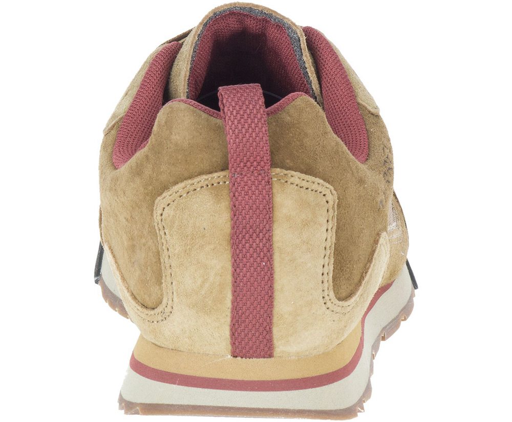 Merrell Sneakers Brown - Burnt Rock Travel Suede - Mens 43VFRMTAK